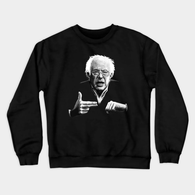 Bernie Sanders Run The Jewels Crewneck Sweatshirt by ianjcornwell